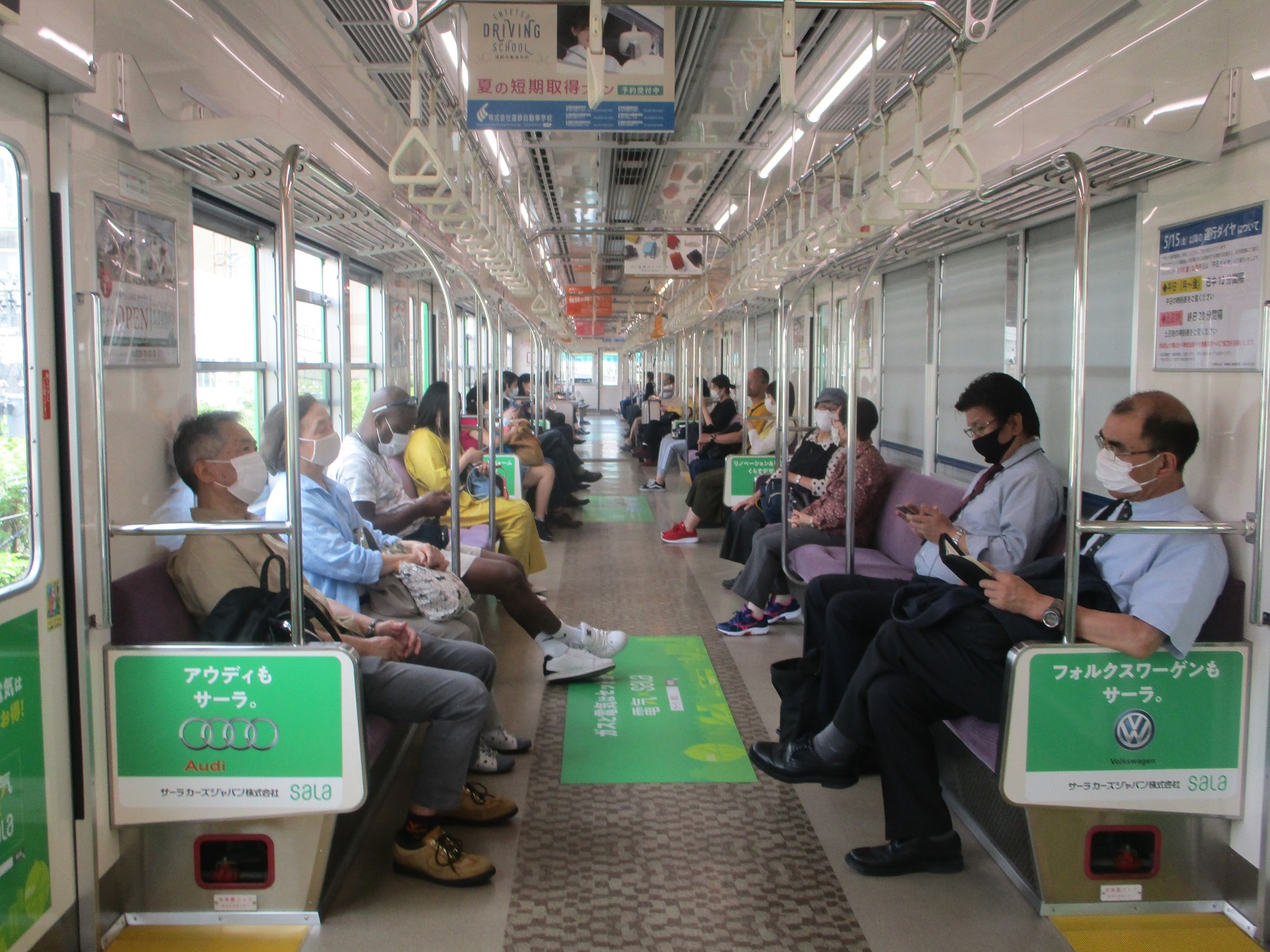 2020.6.4 (22) 西鹿島いきふつう - 第一通り（車内） 1600-1200