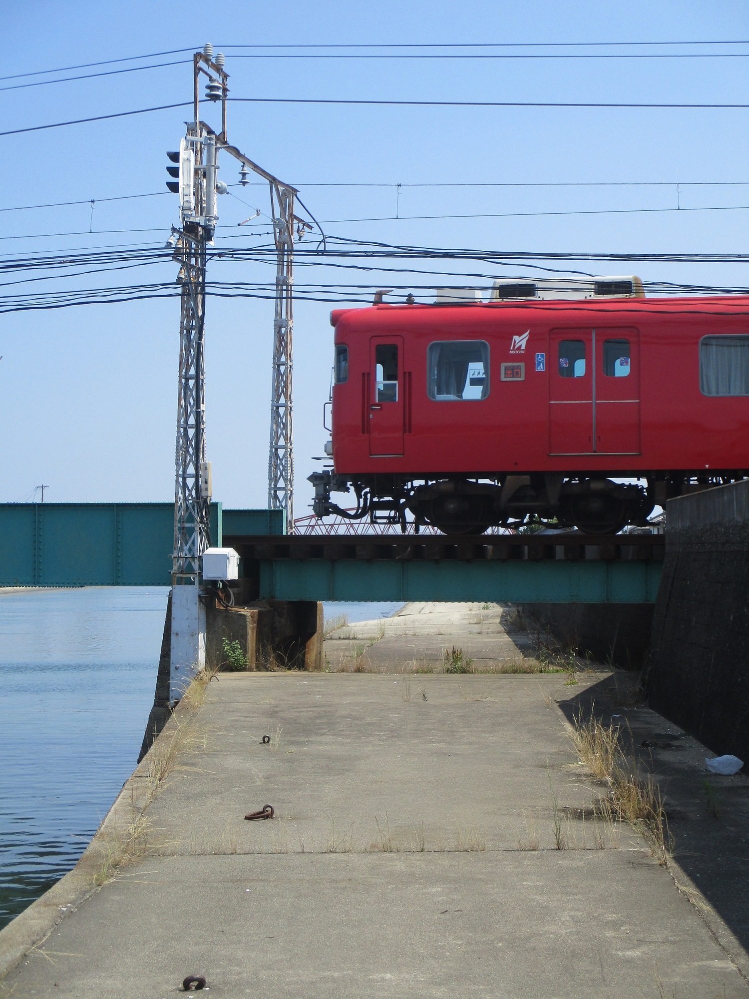 2020.6.16 (12) 矢崎川鉄橋 - 蒲郡いきふつう 1500-2000