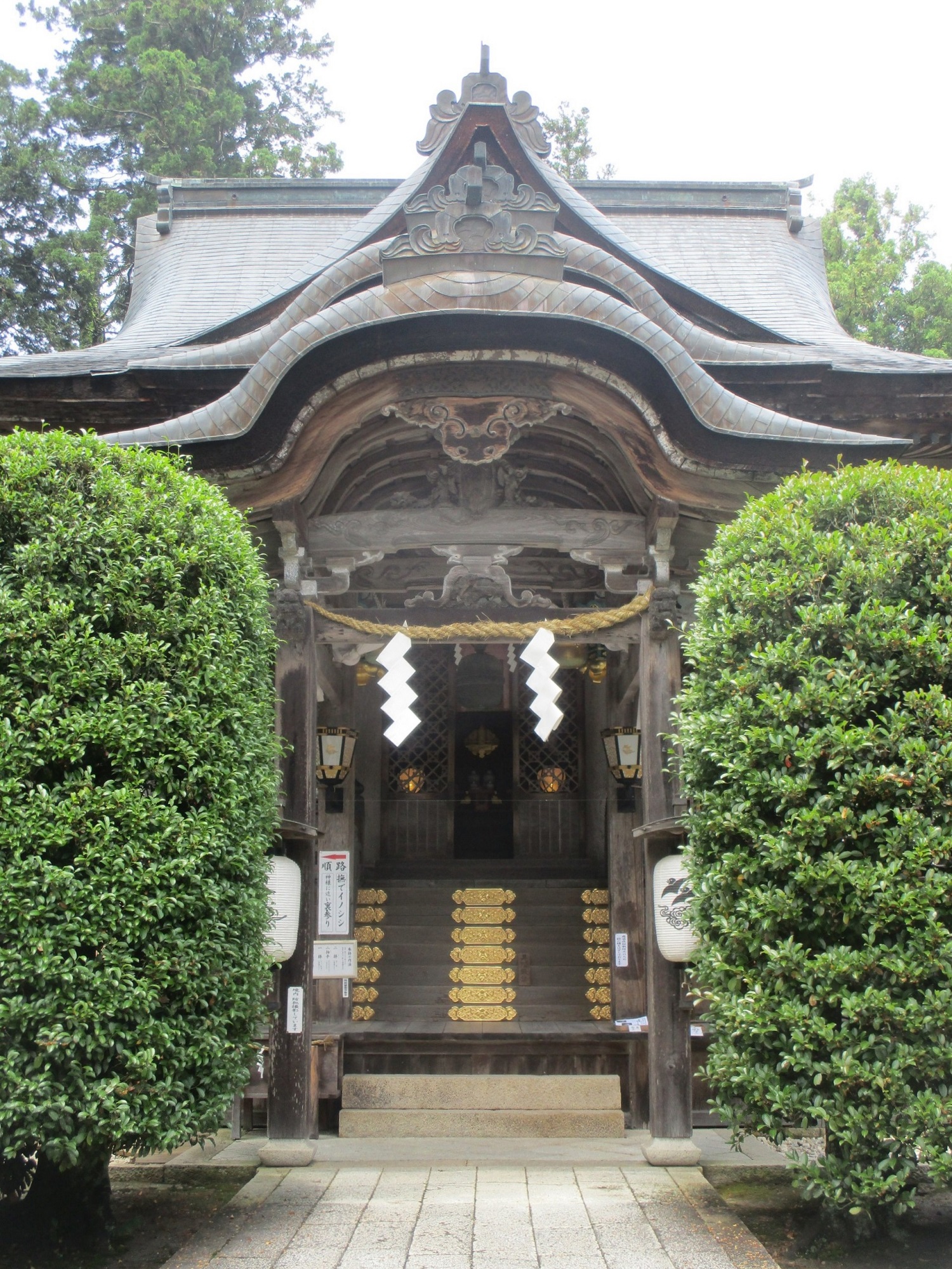 2020.7.1 (99) 馬見岡綿向神社 - 本殿 1500-2000