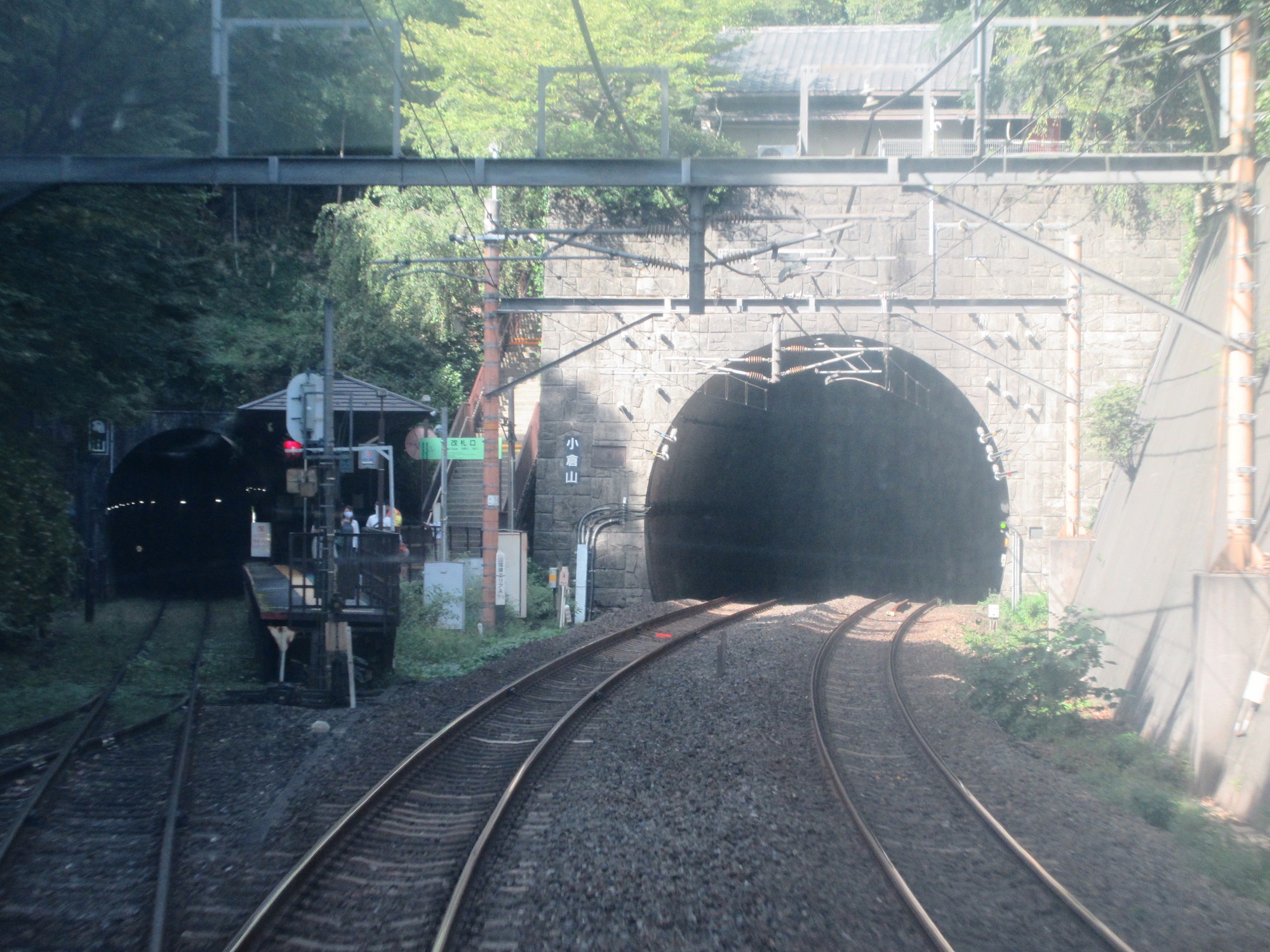 2020.9.15 (30) 園部いきふつう - 小倉山トンネルいりぐち（トロッコ嵐山） 2000-1500