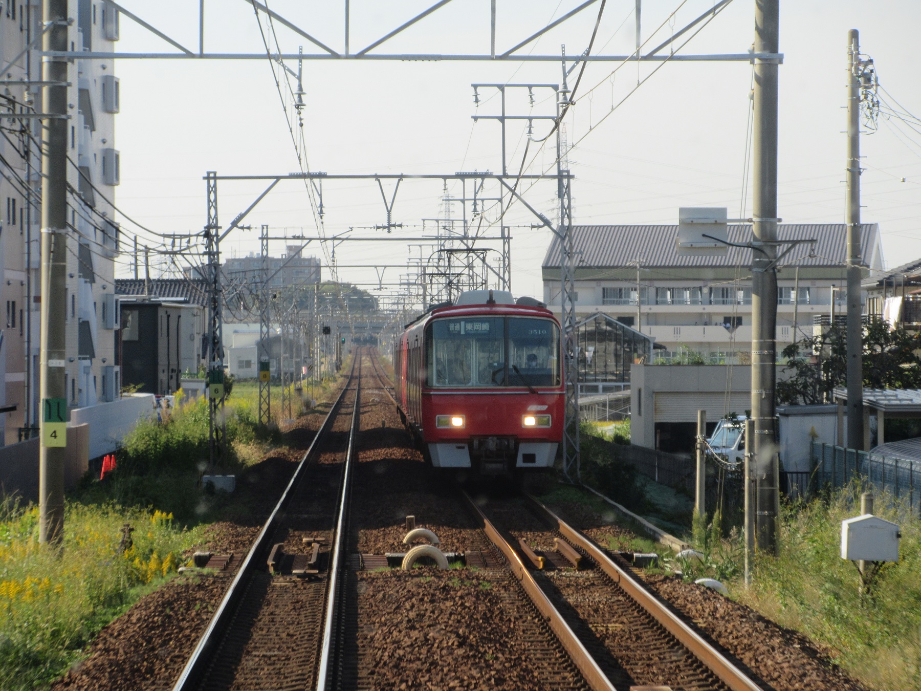 2020.10.21 (51) 岐阜いき特急 - 矢作橋宇頭間（東岡崎いきふつう） 1800-1350