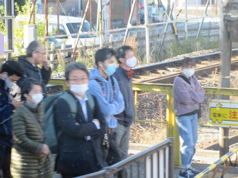 2020.11.13 (27) 松阪いき急行 - 蟹江(構内ふみきり) 1200-900