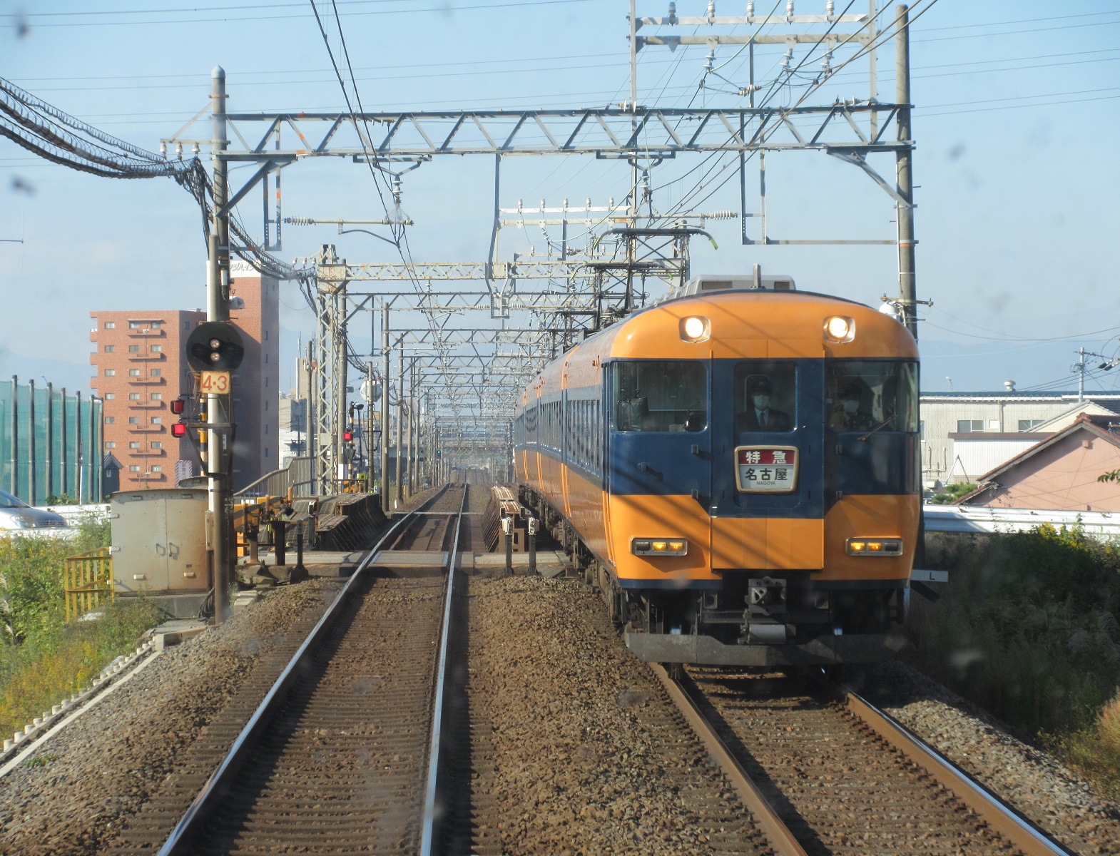 2020.11.13 (28) 松阪いき急行 - 蟹江川(名古屋いき特急) 1570-1200