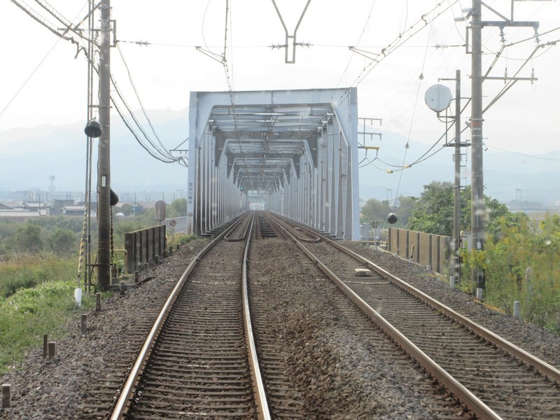 2020.11.13 (119) 松阪いき急行 - 雲出川鉄橋 1600-1200