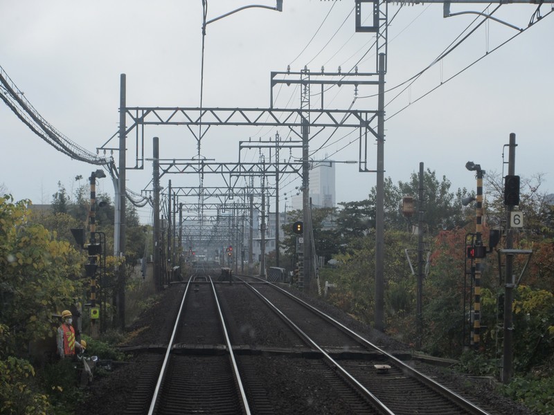 2020.11.19 (36) 五十鈴川いき急行 - 高田本山江戸橋間（おがわ） 1600-1200