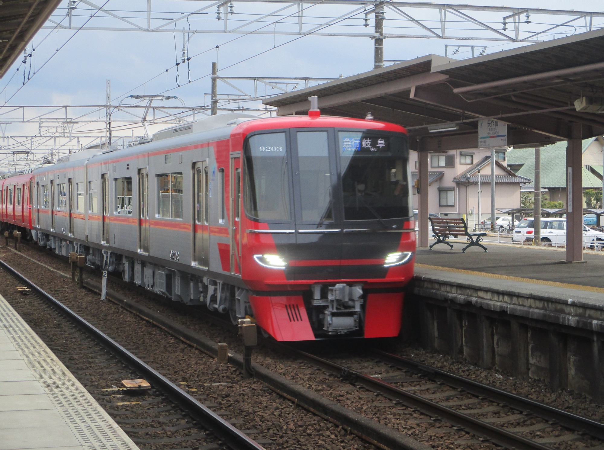 2021.1.7 (6) 矢作橋 - 岐阜いき急行 2000-1490