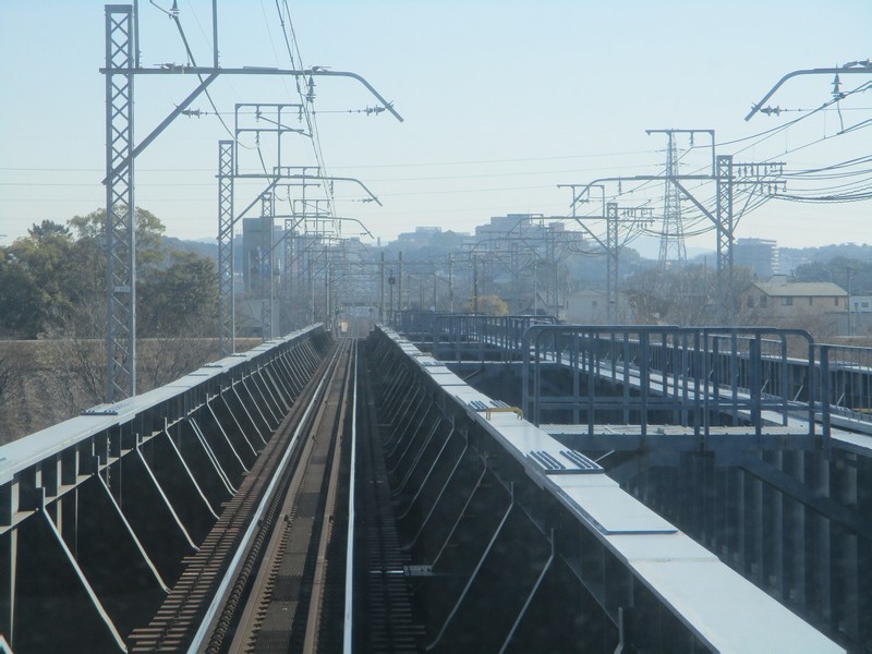 2021.1.21 (12) 東岡崎いきふつう - 矢作川をわたる 1600-1200