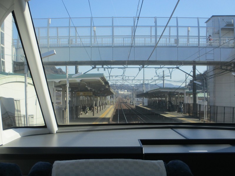 2021.1.21 (29) 豊橋いき快速特急 - 藤川通過 1600-1200