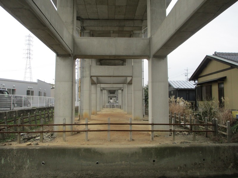 2021.2.4 (62) 挙母線あと（愛知環状鉄道高架した） 1600-1200