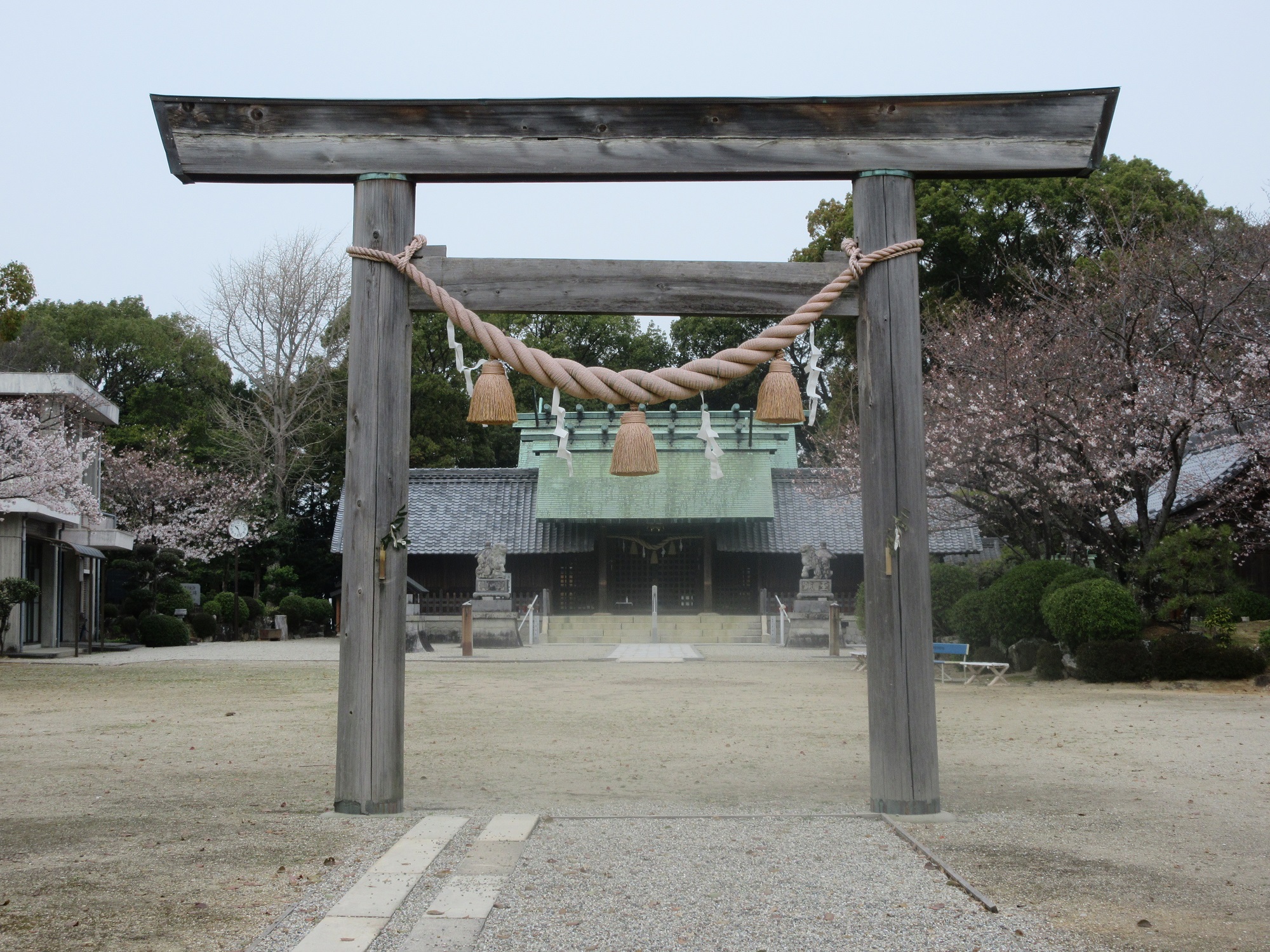 2021.3.25 (26) 新馬場神明宮 - 全景 2000-1500