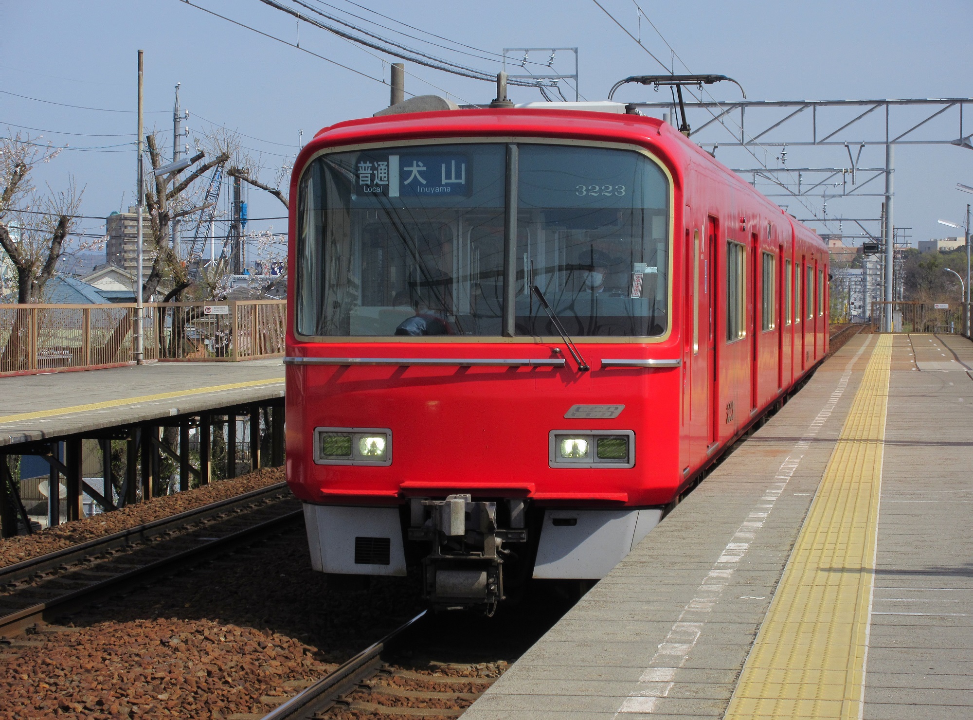 2021.3.29 (43) 岡崎公園前 - 犬山いきふつう 2000-1500