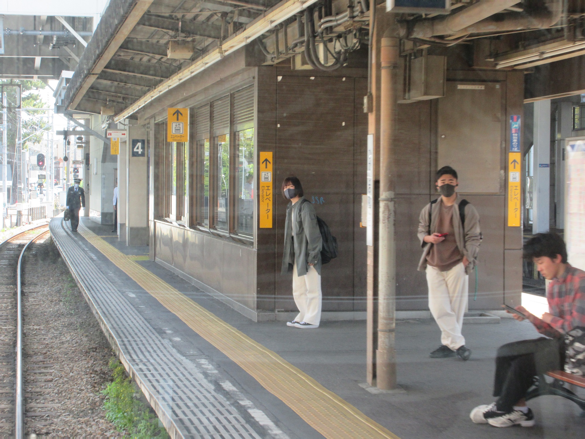 2021.4.14 (5) 東岡崎いきふつう - 東岡崎 2000-1500
