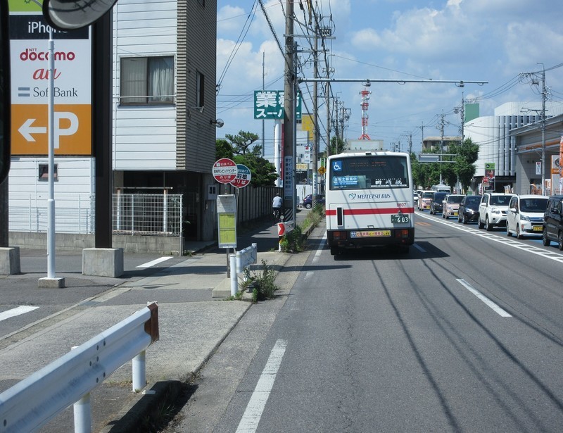 2021.5.31 (22) 滝団地いきバス - 岡崎市シビックセンターバス停 1560-1200