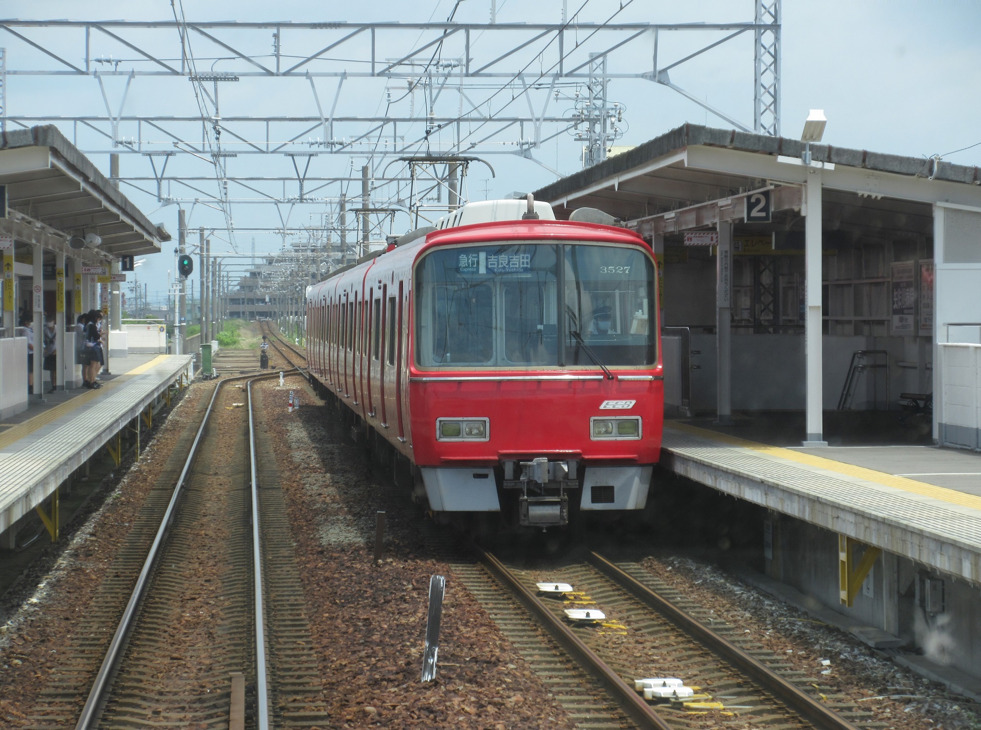 2021.7.5 (2) しんあんじょういきふつう - みなみあんじょう(吉良吉田いき急行) 1990-1480