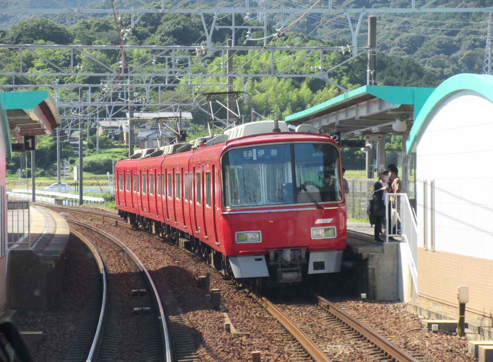 2021.7.19 (59) 新鵜沼いき快速特急 - 名電赤坂（伊奈いきふつう） 1580-1160