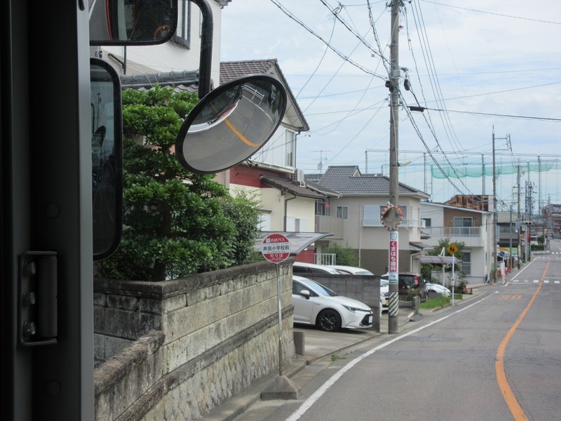 2021.7.27 (35) 大沼いきバス - 井田小学校前バス停 1600-1200
