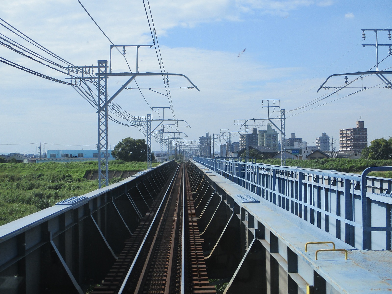 2021.9.28 (26) 岩倉いきふつう - 矢作川鉄橋 1600-1200