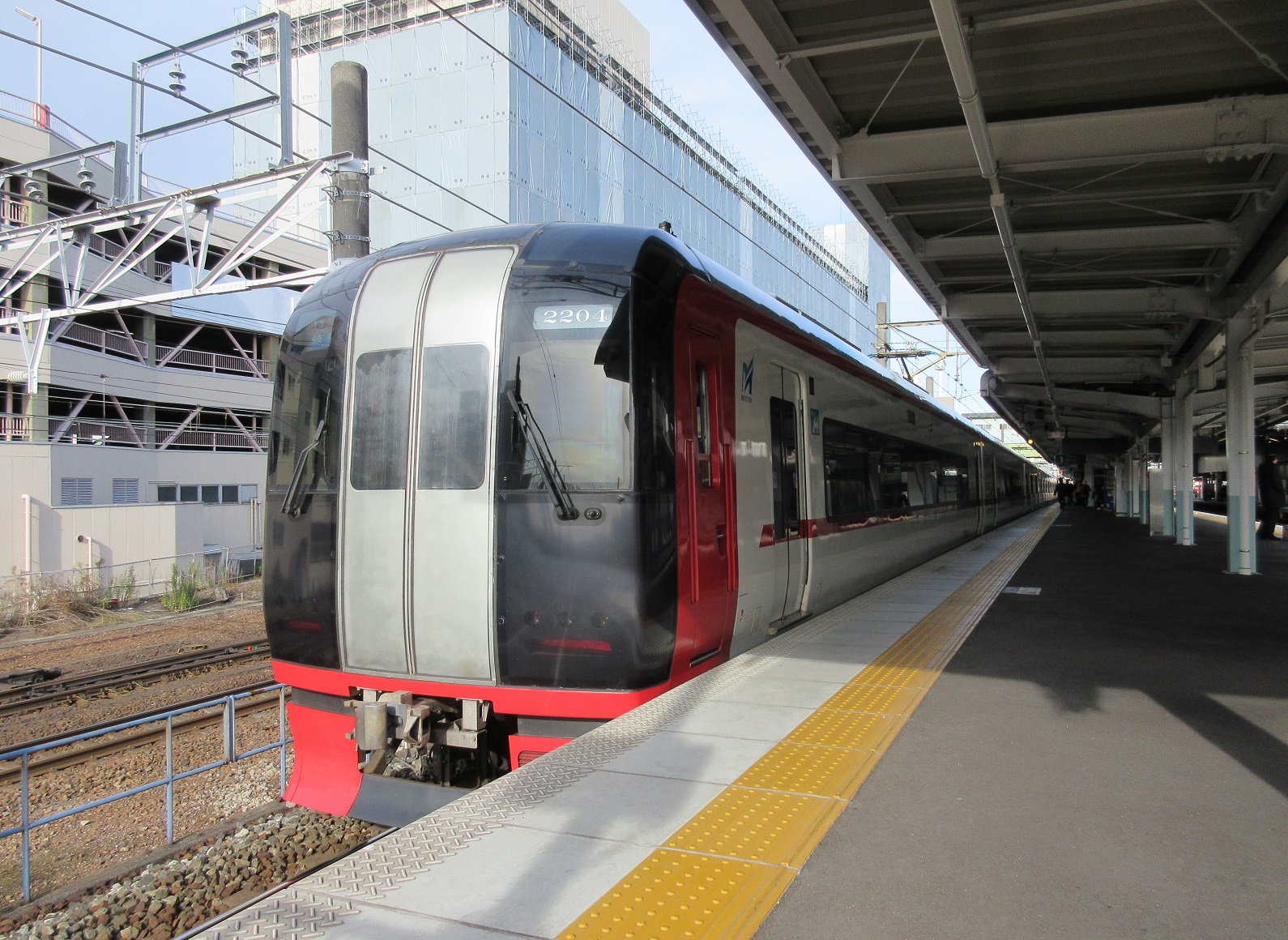 2022.1.2 (11) 神宮前（1番のりば） - 岐阜いき特急 1590-1160