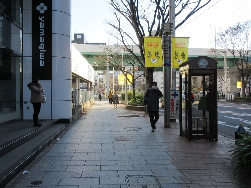 2022.1.7 (18) 広小路どおり - 柳橋交差点てまえ 2000-1500