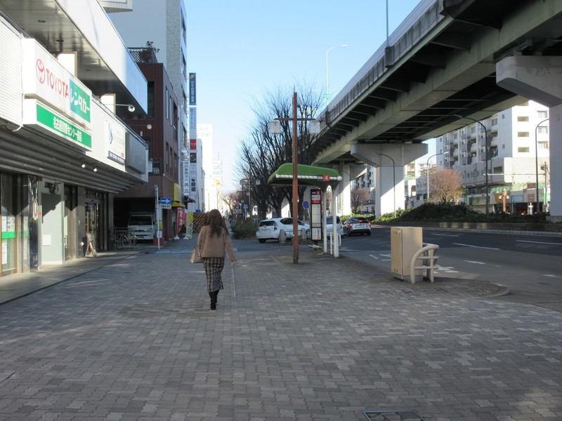 2022.1.7 (26) 江川線 - 国際センターバス停 2000-1500