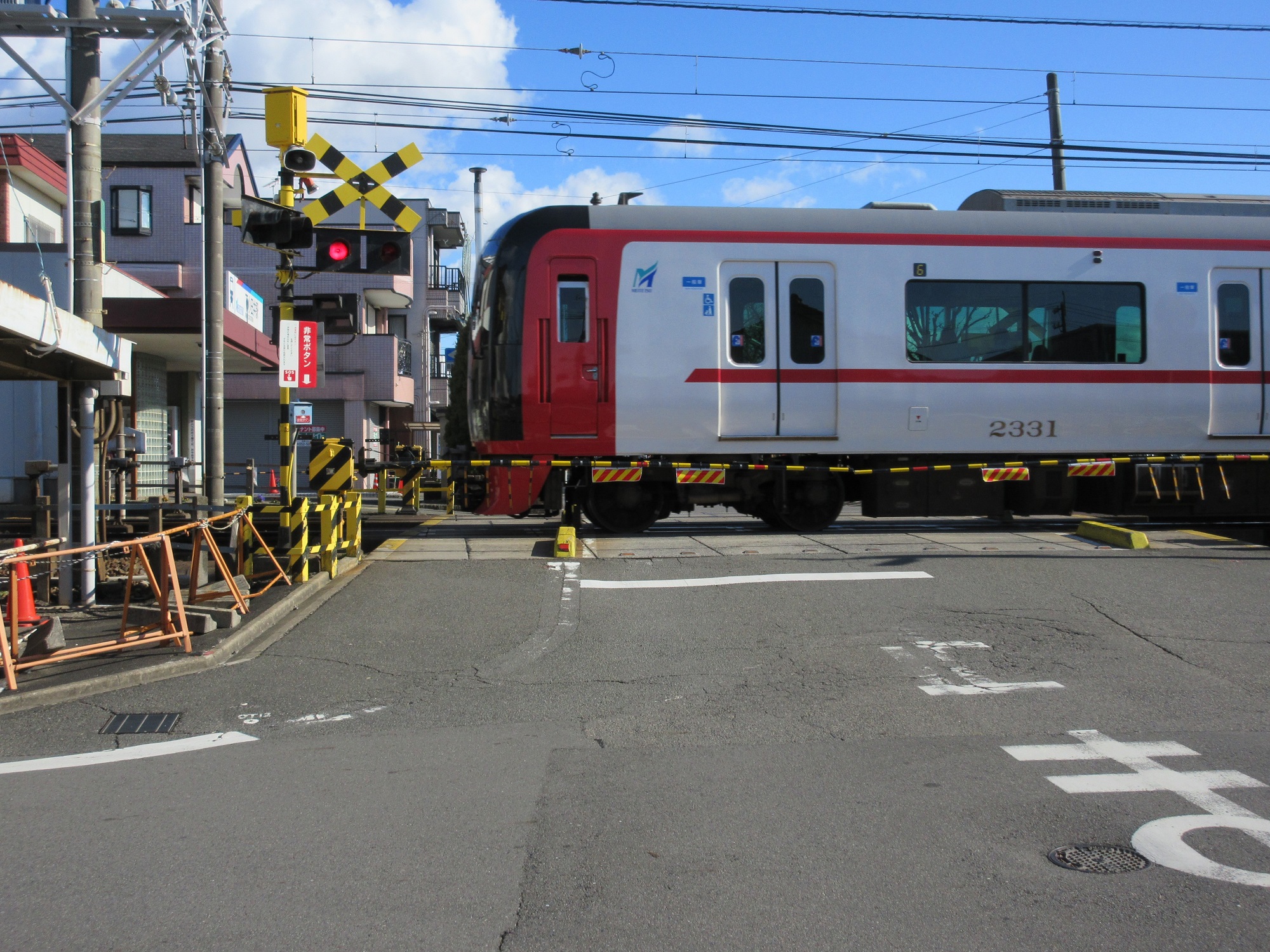 2022.1.18 (32) 下小田井みなみふみきり - 新鵜沼いき快速特急 2000-1500