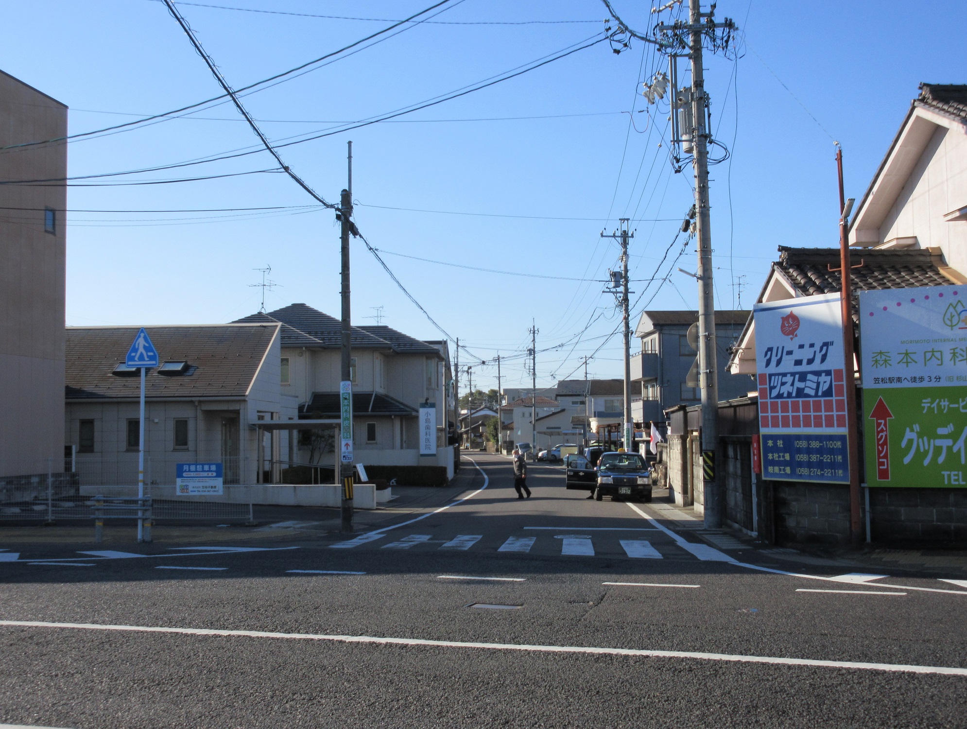 2022.2.11 (13) 笠松えきまえから旧線あとをみなみえ 1990-1500