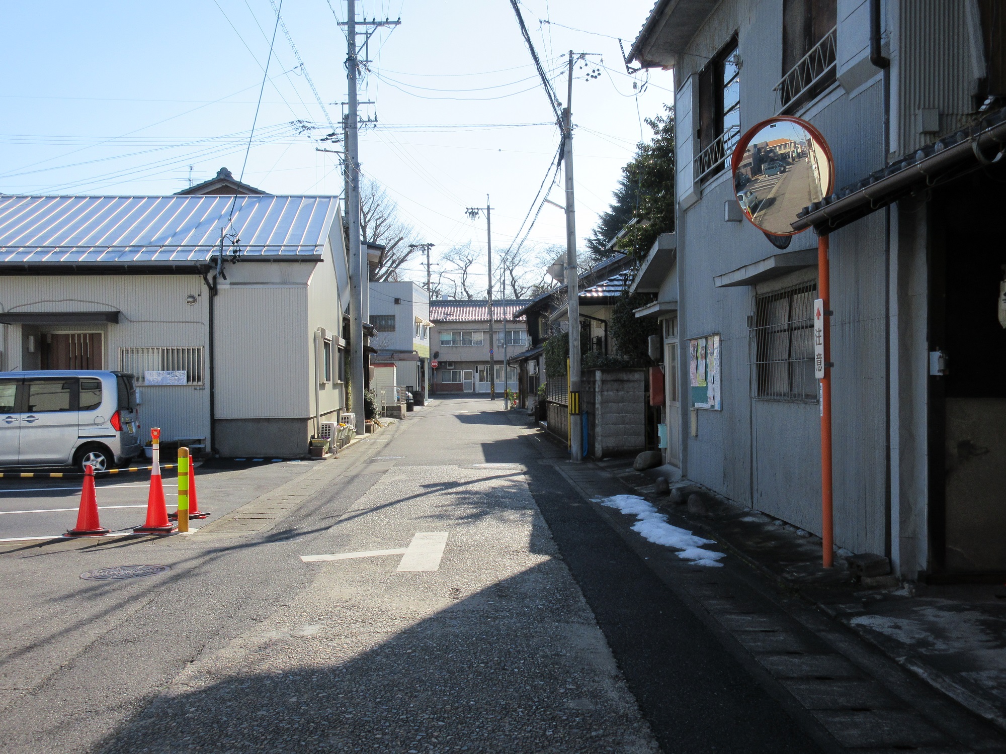 2022.2.11 (19) 初代笠松口駅のへん - 笠松線旧線あと 2000-1500