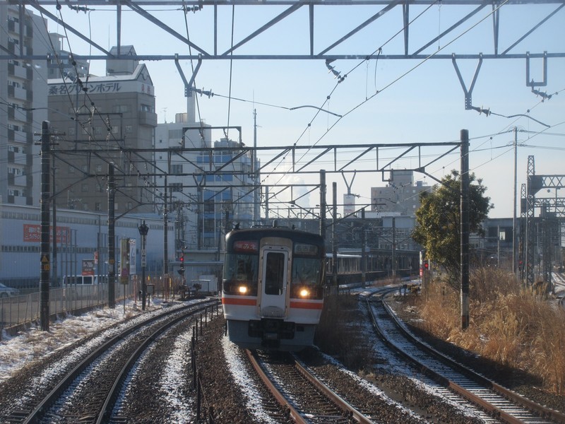 2022.2.18 (34) 亀山いきふつう - 長島桑名間（名古屋いき快速みえ） 1600-1200