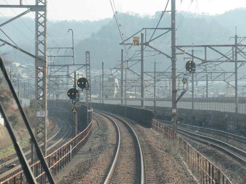 2022.3.3 (20) 近江今津いきふつう - 東海道線とわかれる 1600-1200