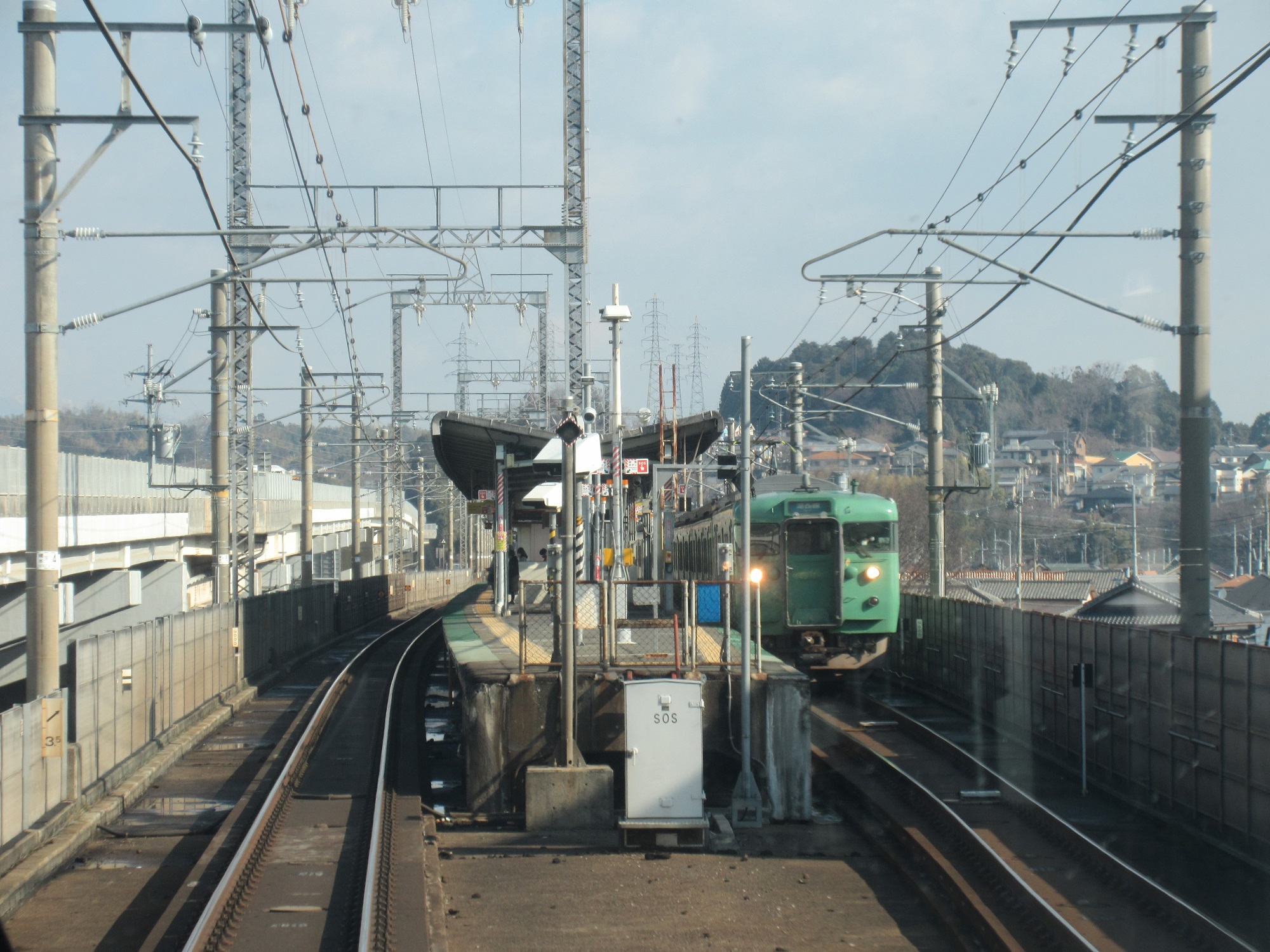 2022.3.3 (30) 近江今津いきふつう - 比叡山坂本（みどり） 2000-1500