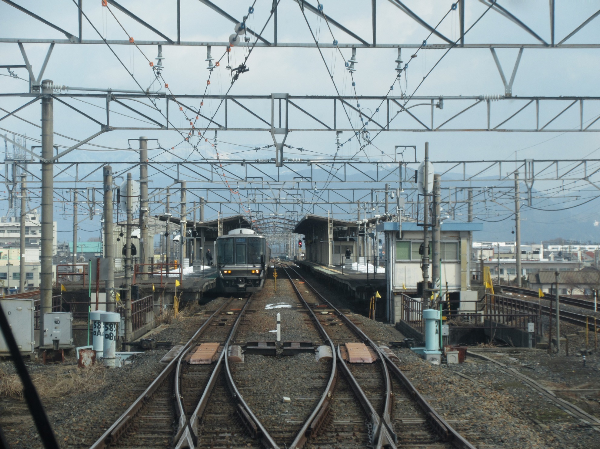 湖西線レール 木製汽車 直線レール 2本入 339401