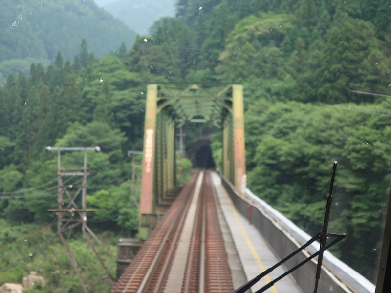 2022.6.21 (73) 富山いきワイドビューひだ - 第2益田川鉄橋 1200-900