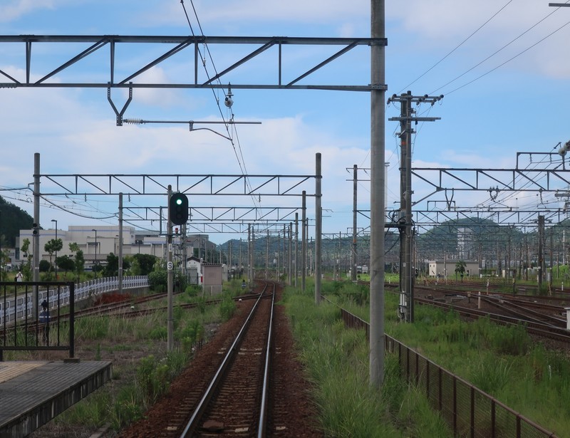 2022.8.11 (19) 近江八幡いきふつう - 米原しゅっぱつ 1560-1200