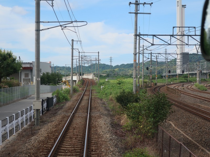 2022.8.11 (20) 近江八幡いきふつう - 東海道線わかれ 2000-1500