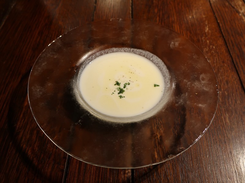 2022.9.15 (79) カフェドゥMBF - 冷製じゃがいもスープ 1600-1200