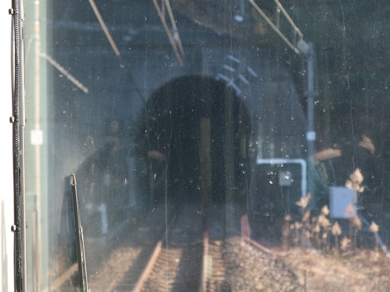 2023.1.19 (17) 中津川いき快速 - 新久尻第1トンネル 1200-900