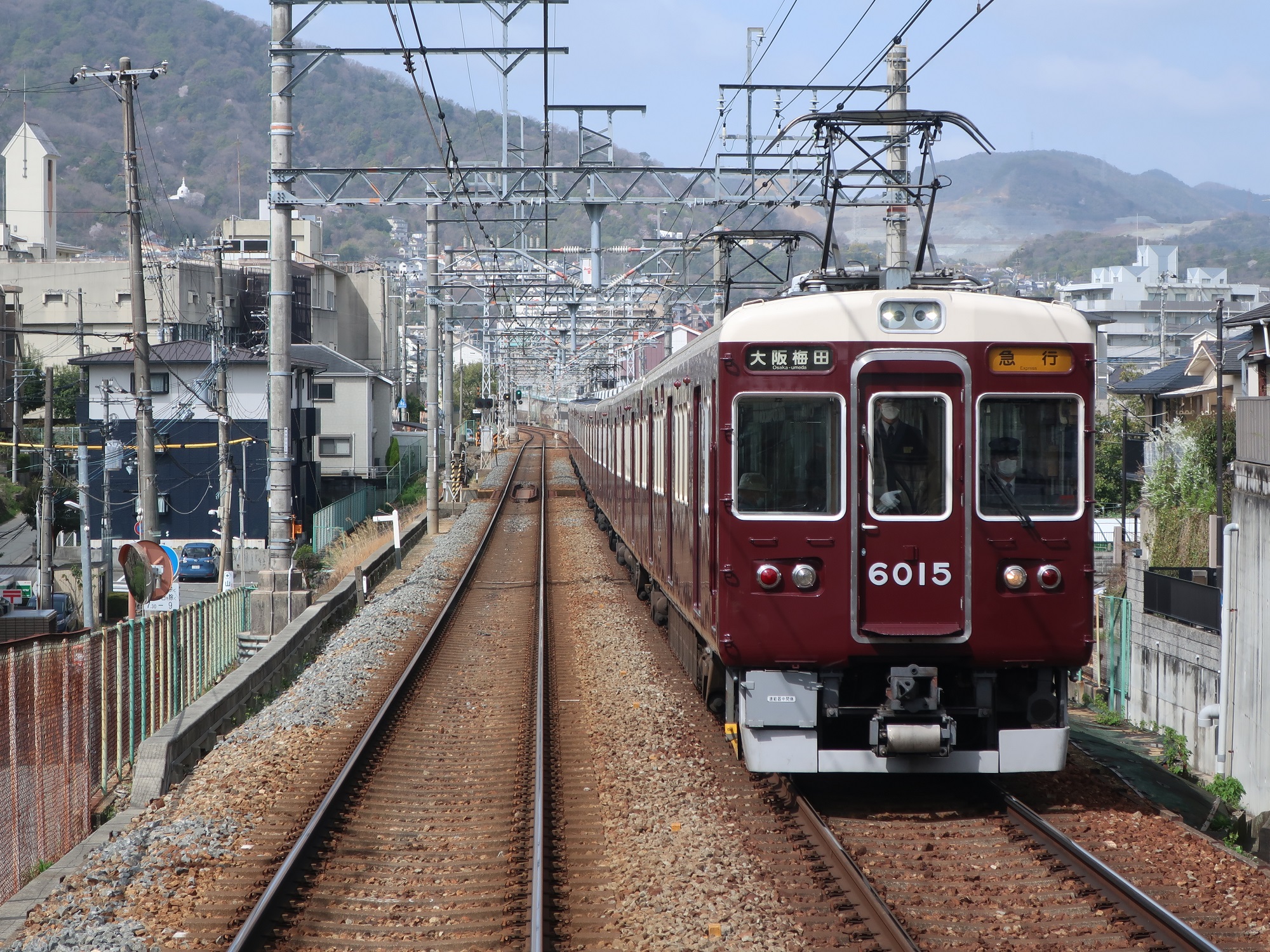 2023.3.27 (62) 宝塚いき急行 - 清荒神宝塚間（梅田いき急行） 2000-1500