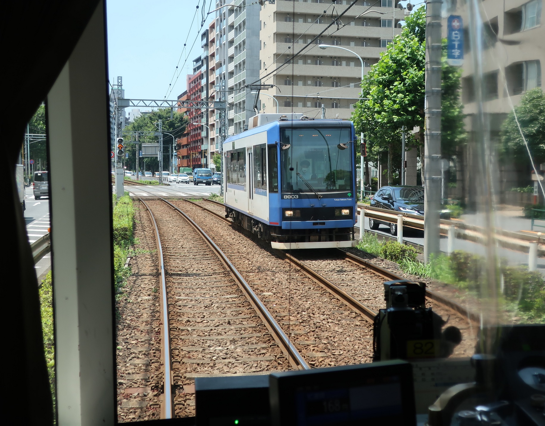 2023.7.3 (131) 三ノ輪橋いきふつう - 早稲田面影橋間(はんたい) 1830-1430