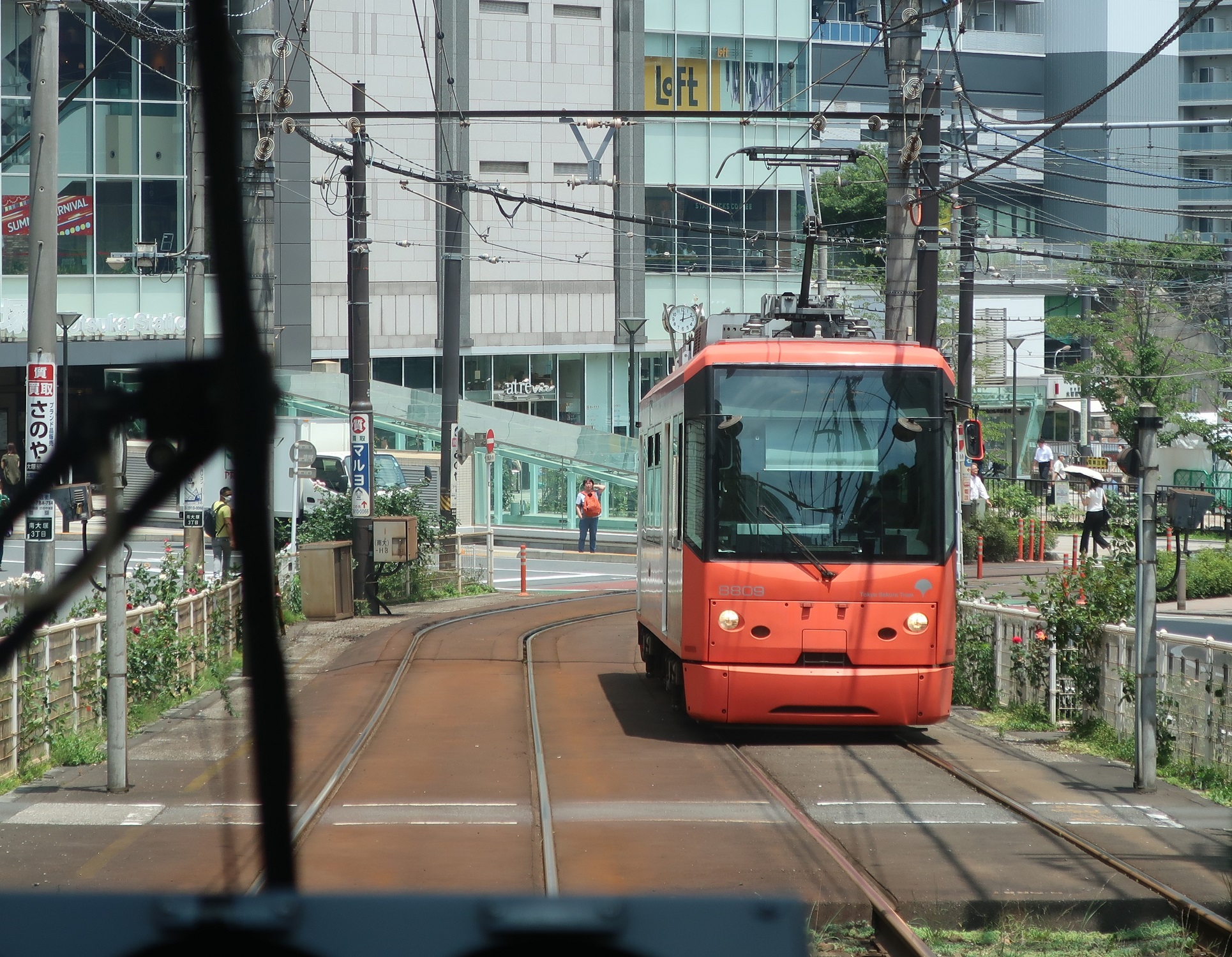 2023.7.3 (147) 三ノ輪橋いきふつう - 向原大塚駅前間(はんたい) 1930-1500
