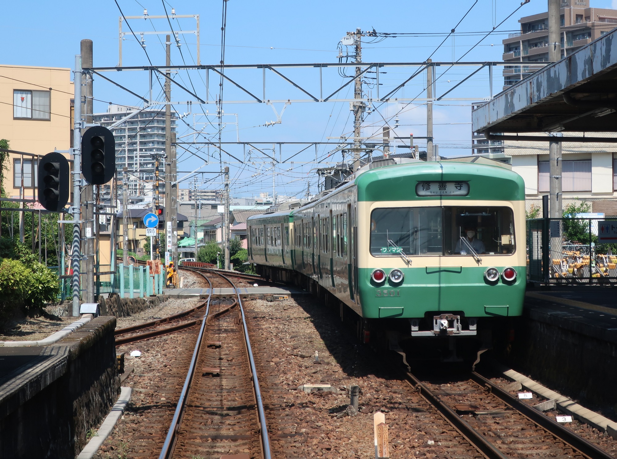 2023.7.17 (36) 三島いきふつう - 三島田町(修善寺いきふつう) 2000-1490