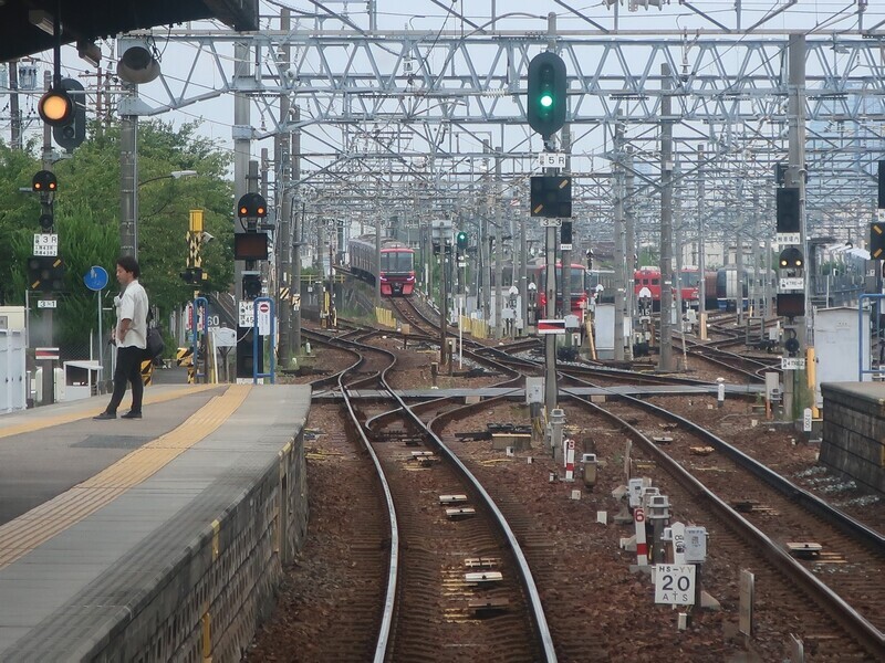 2023.8.21 (62) 豊明いきふつう - 須ケ口しゅっぱつ 1600-1200