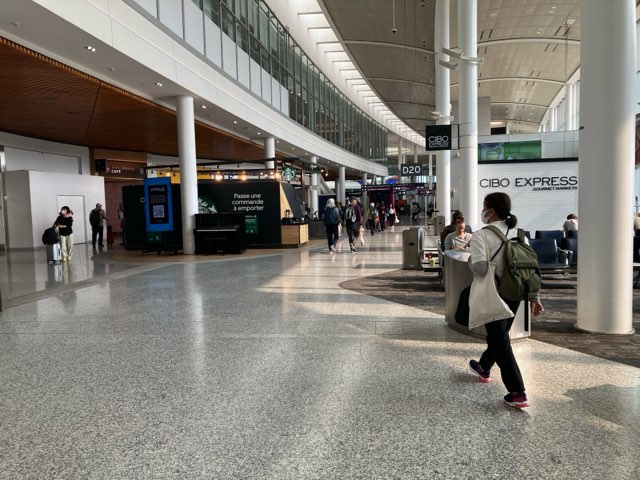 トロント・ピアソン空港 Dゲート