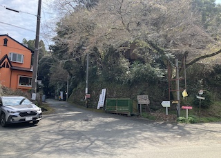 北谷コース入口