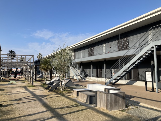 テラスロッジの建物
