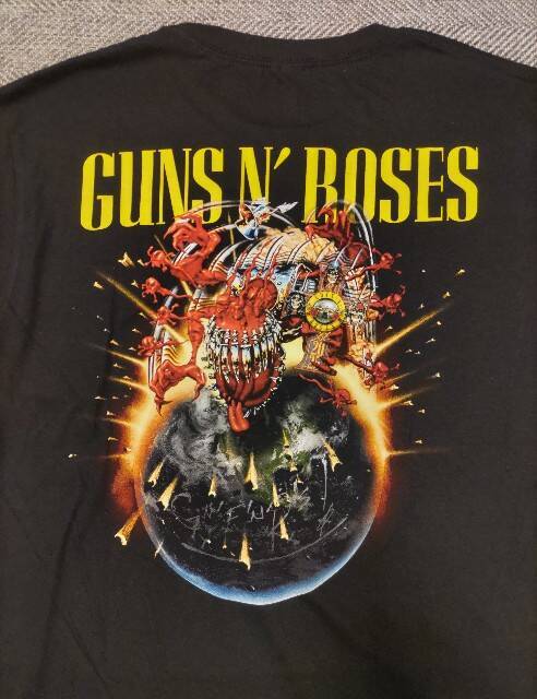 GUNS'N ROSES ガンズアンドローゼズ 2025限定Tシャツ 5番 L