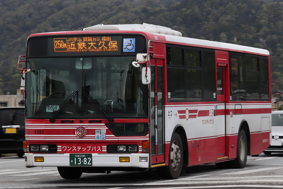 京阪バス 方向幕 上下余白あり 1本物