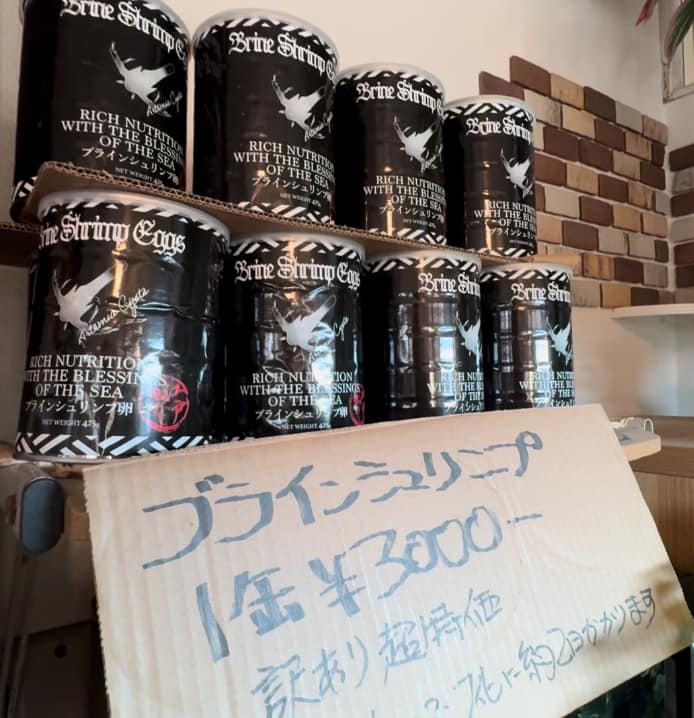 送料無料「 ブラインシュリンプ ベトナム産 1缶」 ブラインシュリンプ