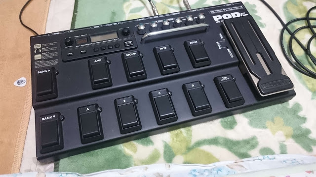 安かったのでline6 POD xt liveという太古の宝を買ってみた - ぎ