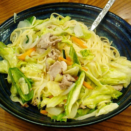 スパゲッティ田舎@みゆき食堂