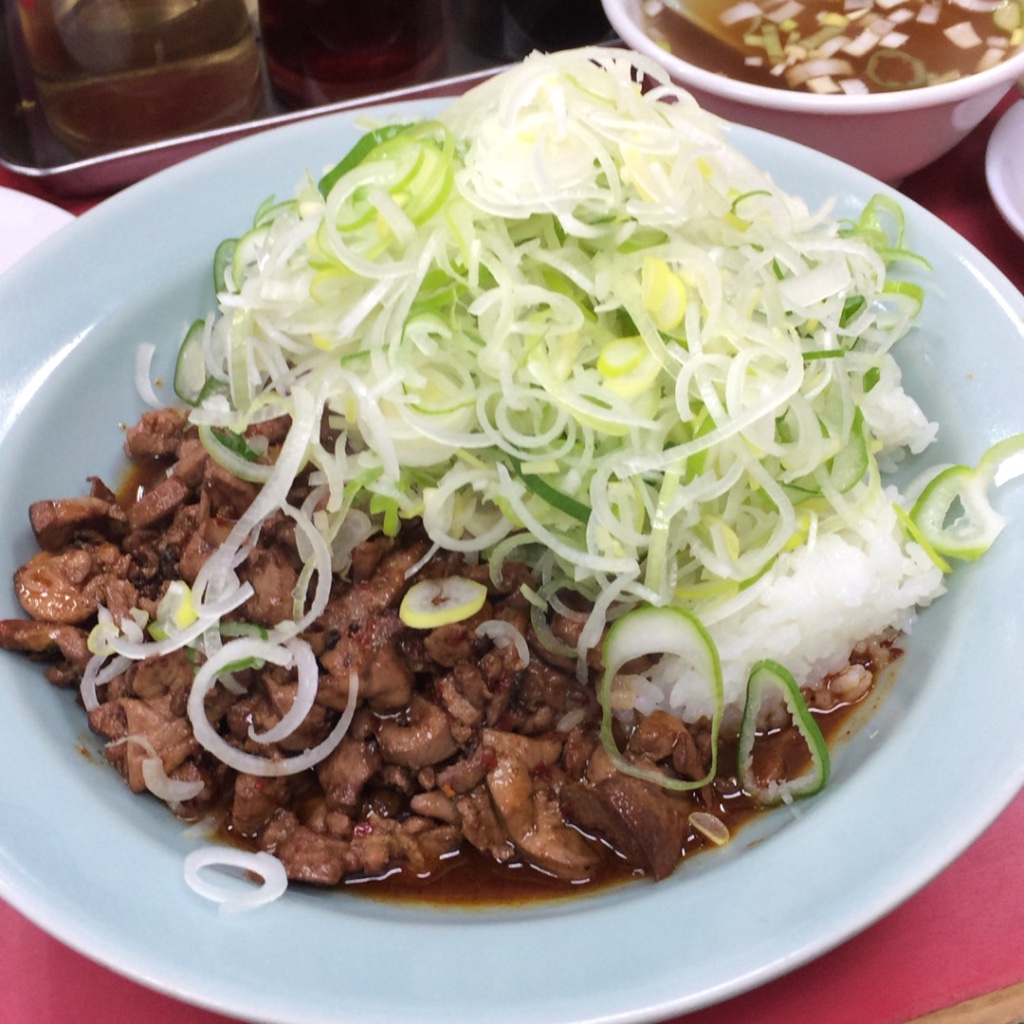 純レバ丼@菜苑